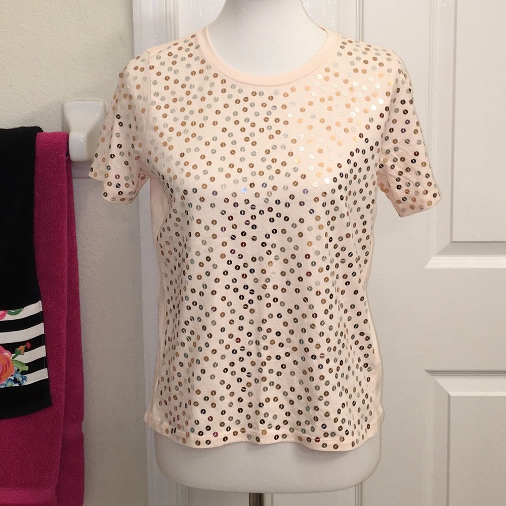 J. Crew sequined top